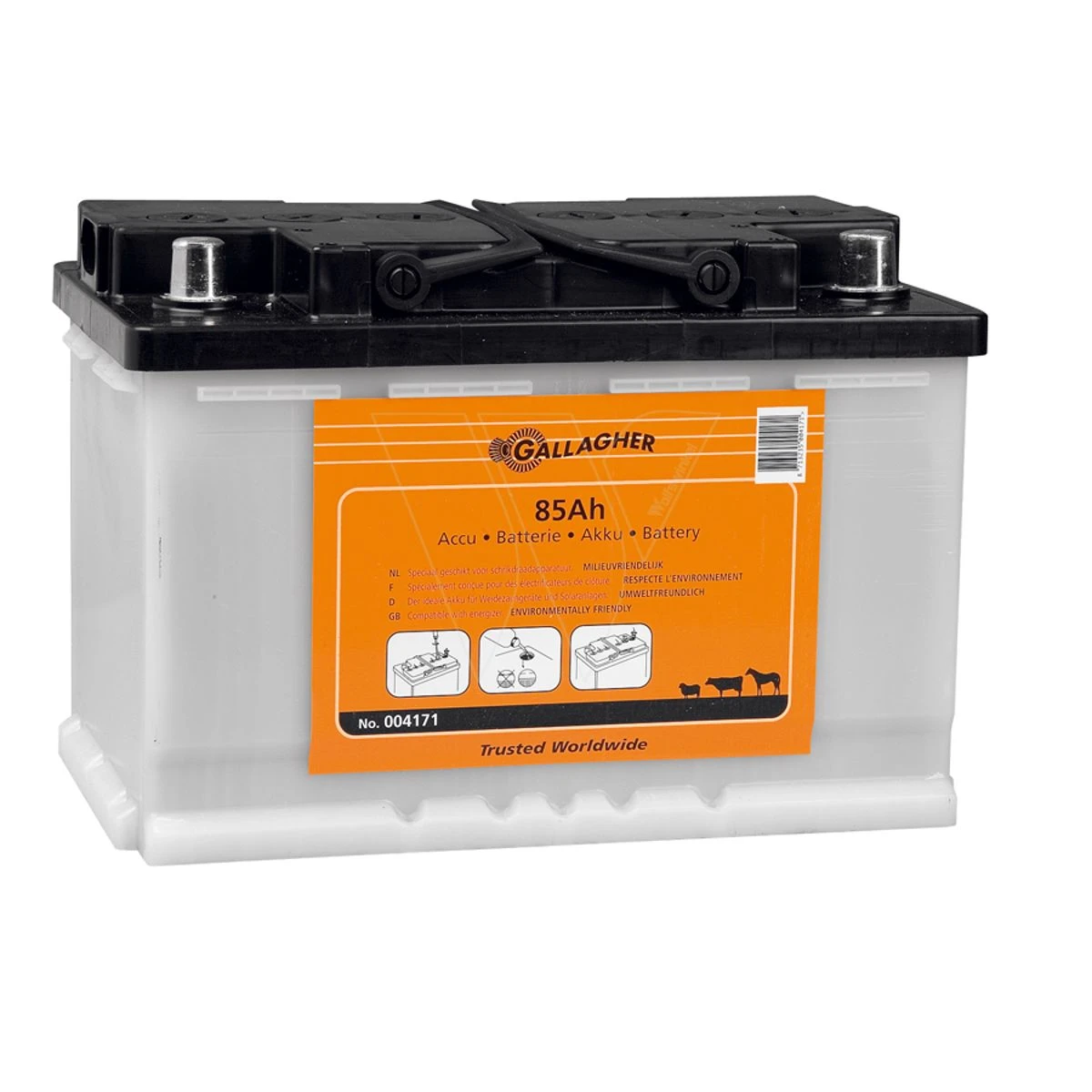 Gallagher Accu 12v 85ah (278x175x190mm) 1 Gallagher Accu 12v 85ah (278x175x190mm)