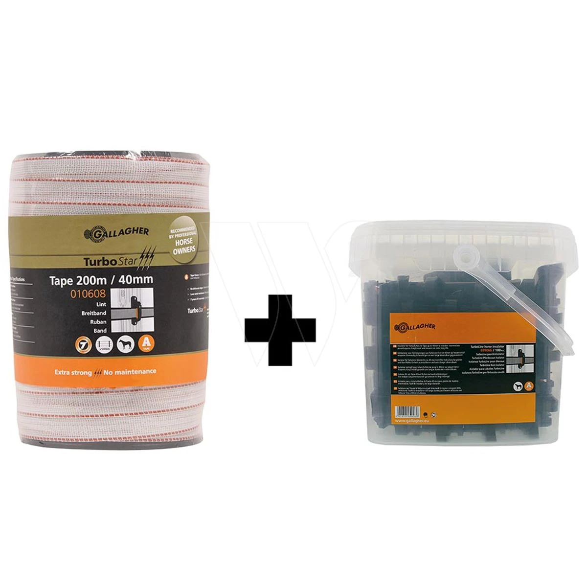 Gallagher Turbostar Lint 40mm Wit 200m 3 Gallagher Turbostar Lint 40mm Wit 200m - Afbeelding 3