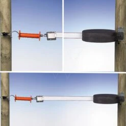 Gallagher Rol-poortset 15m Wit -Silky || KWB || Spax Verkoop 010844 3 GALLAGHER