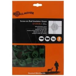 Gallagher Schroefisolator Groen ø6-14mm 5 Gallagher Schroefisolator Groen ø6-14mm -Silky || KWB || Spax Verkoop 010936 3 GALLAGHER