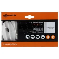 Gallagher Hoekisolator S Wit Versterkt ( 12 Gallagher Hoekisolator S Wit Versterkt ( -Silky || KWB || Spax Verkoop 011032 6 GALLAGHER