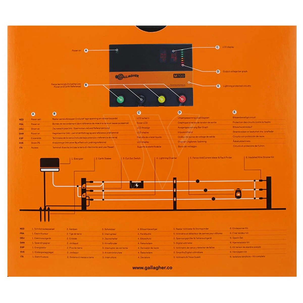 Gallagher M700 (230v - 6,5 J) 6 Gallagher M700 (230v - 6,5 J) - Afbeelding 6