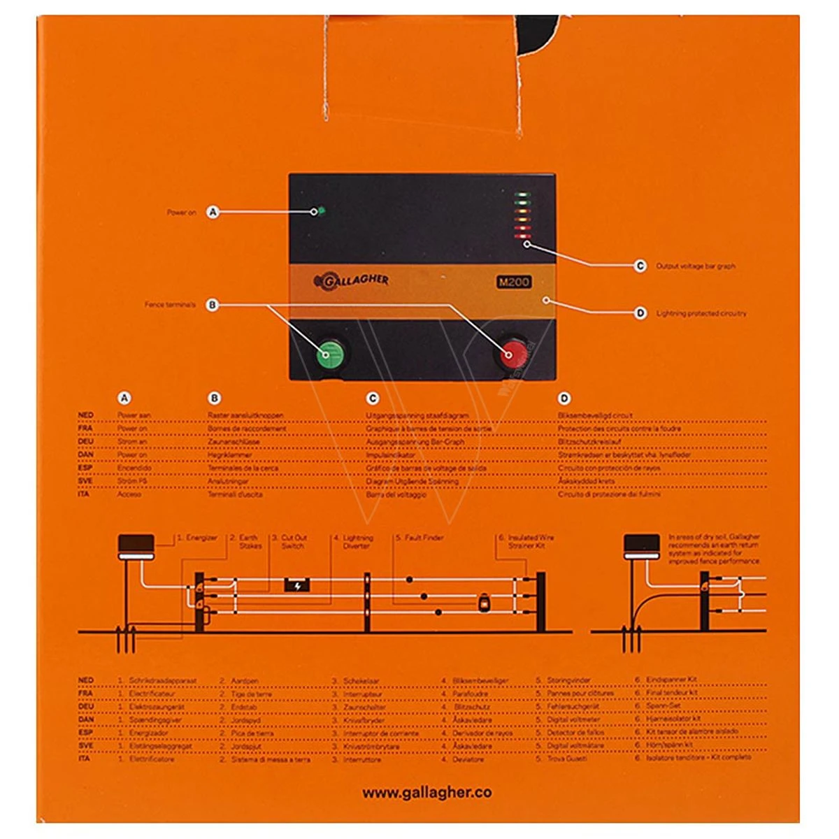 Gallagher M200 (230v - 1,9 J) 3 Gallagher M200 (230v - 1,9 J) - Afbeelding 3