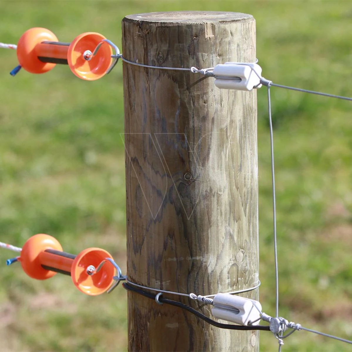 Gallagher Porseleinen Rol Hoekisolator ( 3 Gallagher Porseleinen Rol Hoekisolator ( - Afbeelding 3