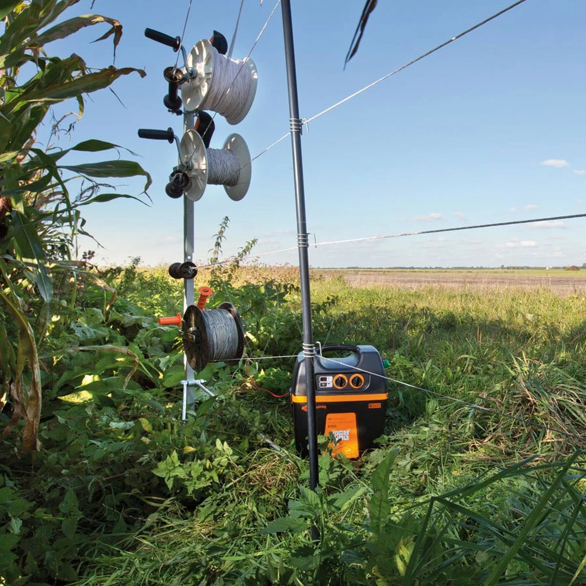 Gallagher Hertenpaal Kunststof 2,00m Zw 2 Gallagher Hertenpaal Kunststof 2,00m Zw - Afbeelding 2