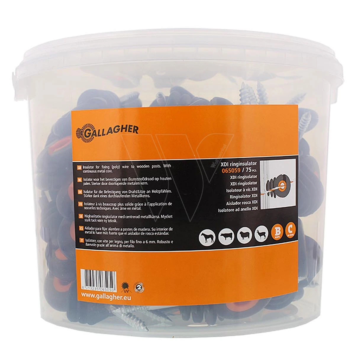 Gallagher Xdi Ringisolator (75) 2 Gallagher Xdi Ringisolator (75) - Afbeelding 2