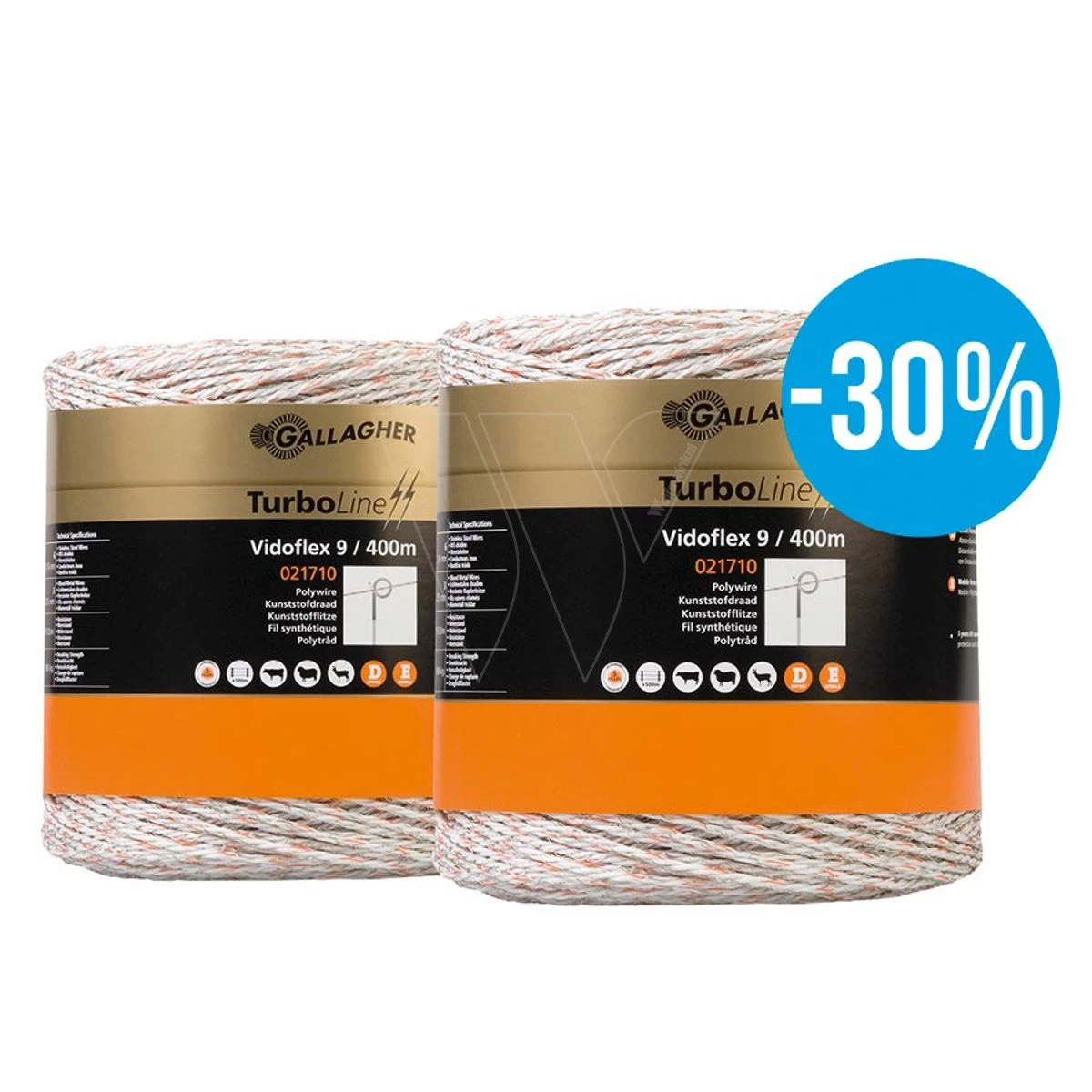 Gallagher Duopack Vidoflex 9 Turboline P 1 Gallagher Duopack Vidoflex 9 Turboline P