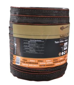 Gallagher Turbostar Lint 40mm Terra 350m -Silky || KWB || Spax Verkoop 070879 3 GALLAGHER