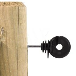 Gallagher Ringisolator Zwart (100) -Silky || KWB || Spax Verkoop 071074 3 GALLAGHER