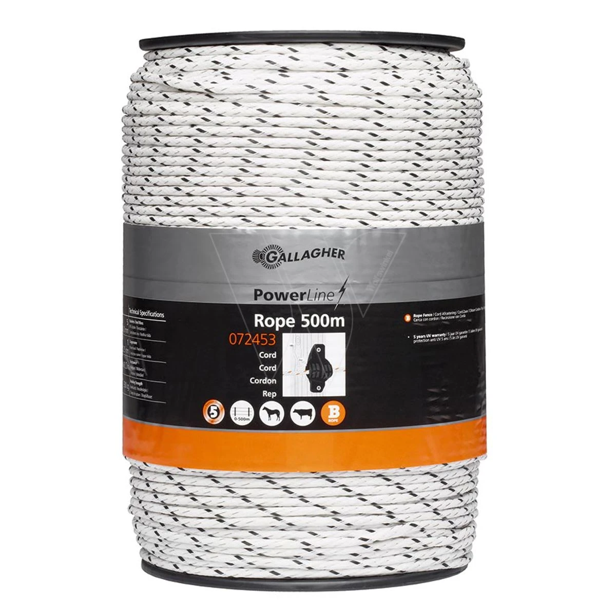 Gallagher Powerline Cord Wit 500m 1 Gallagher Powerline Cord Wit 500m