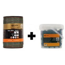 Gallagher Turbostar Lint Groen 40mm + Tu