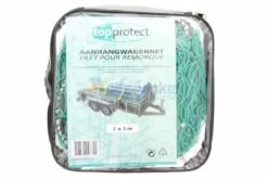 Aanhangwagennet Polypropyleen Groen 2x3m